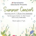 2023-06 Jun 8th: St Olavs Choir Summer Concert